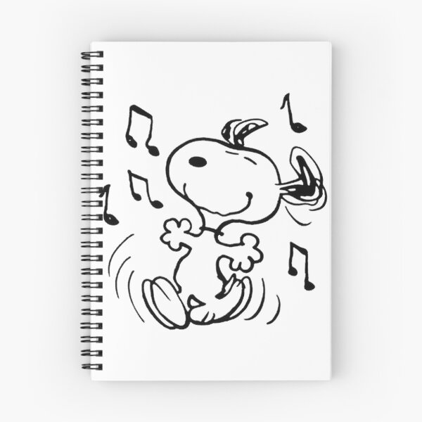 Item preview, Snoopy and Woodstock Enjoying Music Together Cute Cartoon Design designed and sold by Mikeall.