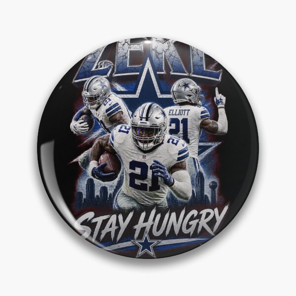 Item preview, Zeke Elliott Dallas Cowboys NFL Football _Stay Hungry_-90 designed and sold by SheilaTonia.