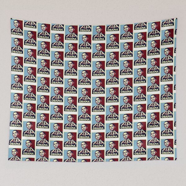 Item preview, Diseño de retrato elegante e inspirador de Barack Obama designed and sold by master91.
