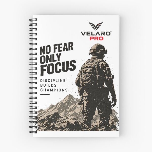 Item preview, No Fear Only Focus Tactical Soldier Mountain Graphic designed and sold by Velaro Pro.