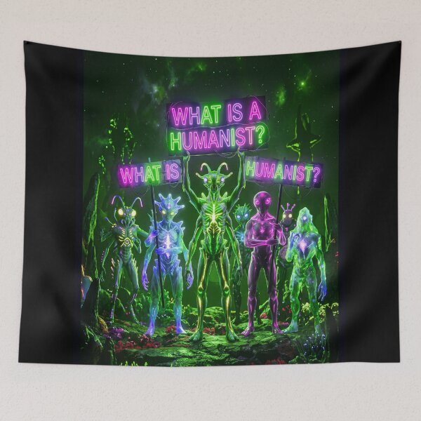 Item preview, Extraterrestres preguntan qué es un humanista. designed and sold by NOIMION DIGITAL ART.