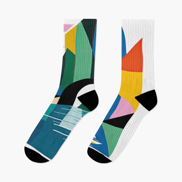 Item preview, Geometric travel poster depicting Puerto Princesa, Philippines w designed and sold by ckybe.