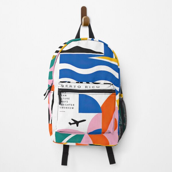 Item preview, Colorful geometric travel poster for Carolina, Puerto Rico, designed and sold by ckybe.