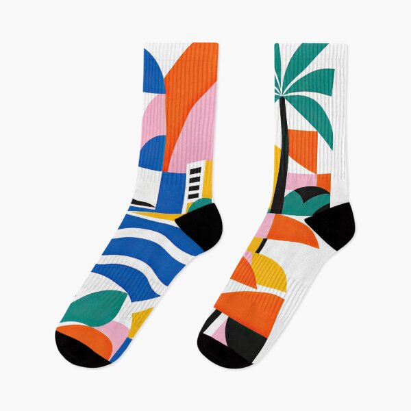 Item preview, Colorful geometric travel poster for Carolina, Puerto Rico, designed and sold by ckybe.