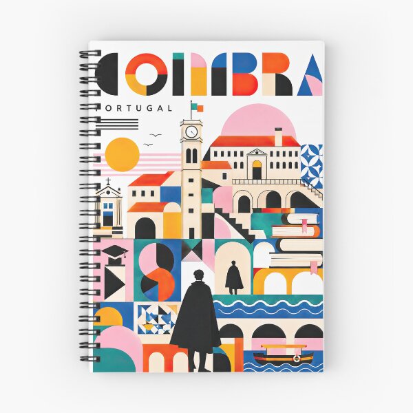 Item preview, Colorful geometric illustration of Portuguese architecture, land designed and sold by ckybe.