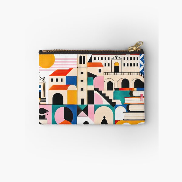 Item preview, Colorful geometric illustration of Portuguese architecture, land designed and sold by ckybe.