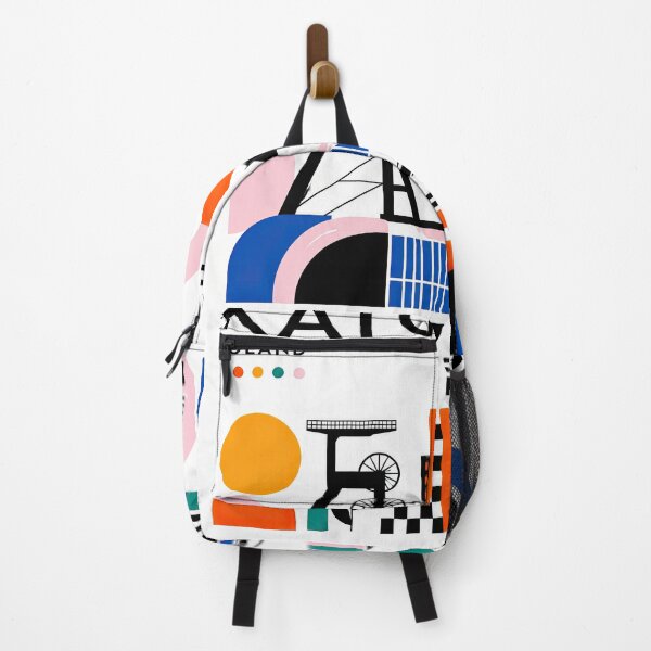 Item preview, Geometric poster celebrating Katowice, Poland, with colorful arc designed and sold by ckybe.