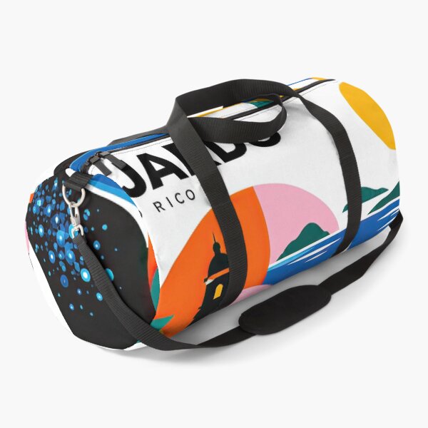 Item preview, Colorful Puerto Rico travel poster featuring geometric coastal designed and sold by ckybe.