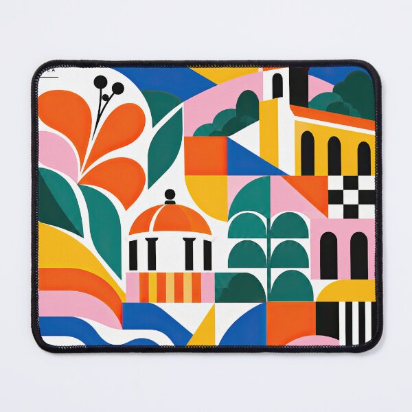 Item preview, Colorful geometric poster depicting Caguas, Puerto Rico, with designed and sold by ckybe.