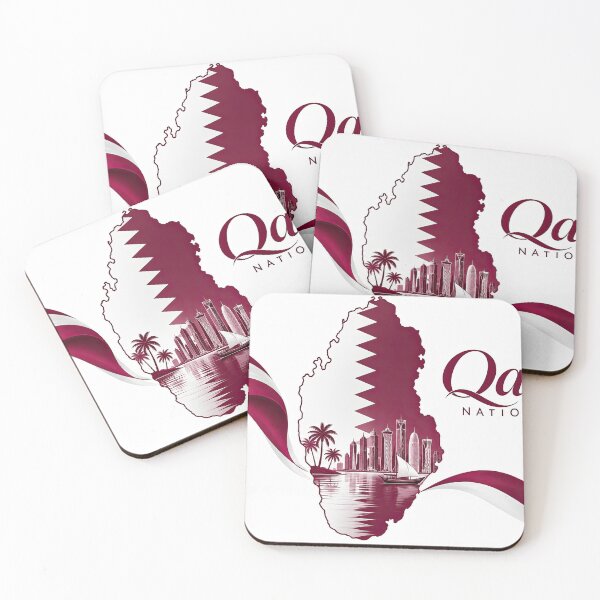 Item preview, Qatar National Day graphic featuring the map of designed and sold by ckybe.