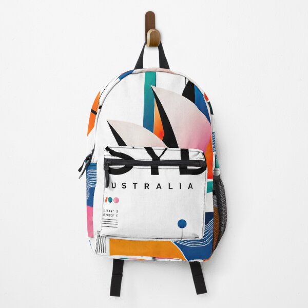 Item preview, Abstract geometric poster featuring the Sydney Opera House, designed and sold by ckybe.