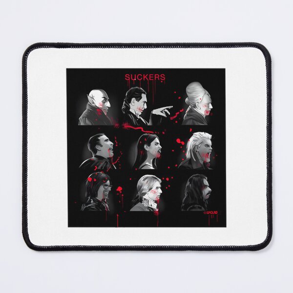 Item preview, Bold Black and Red Graphic Design with Suckers Theme designed and sold by Netflix Merchandise.