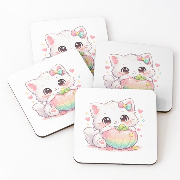 Item preview, Pastel Heart Kitty designed and sold by Sommium .