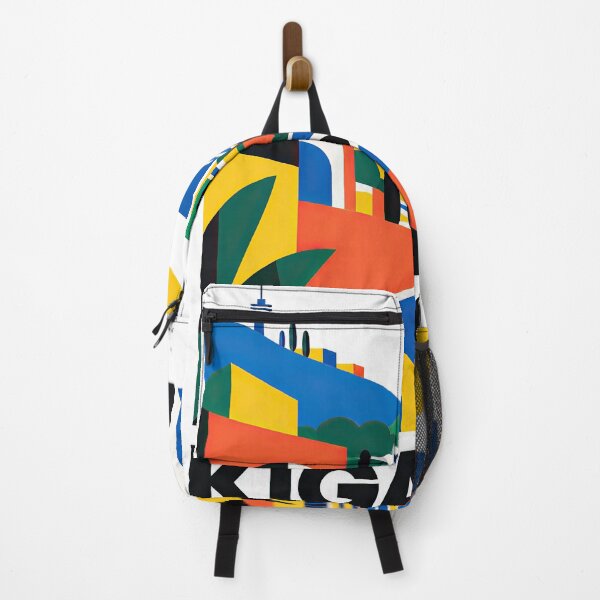 Item preview, Colorful geometric illustration of Kigali, Rwanda featuring mode designed and sold by ckybe.