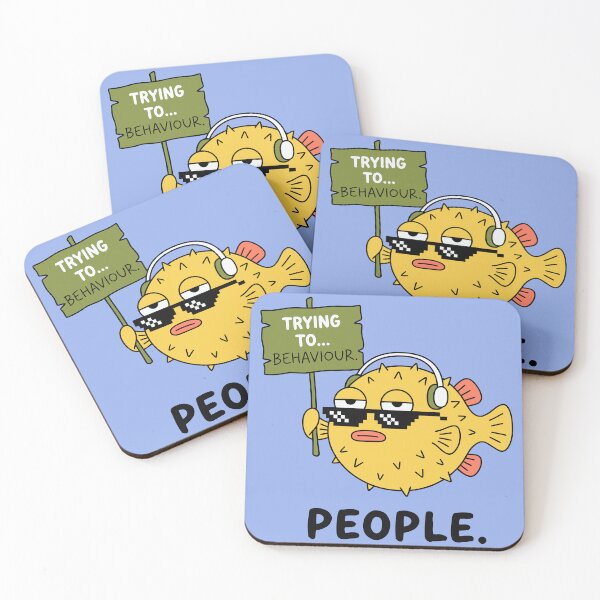 Item preview, Funny Pufferfish designed and sold by Amir Faysal.