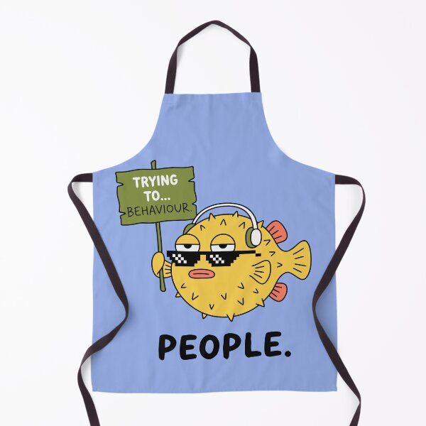 Item preview, Funny Pufferfish designed and sold by Amir Faysal.
