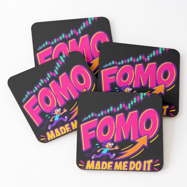 Item preview, FOMO Made Me Do It Trading Humor designed and sold by AuricFlow.