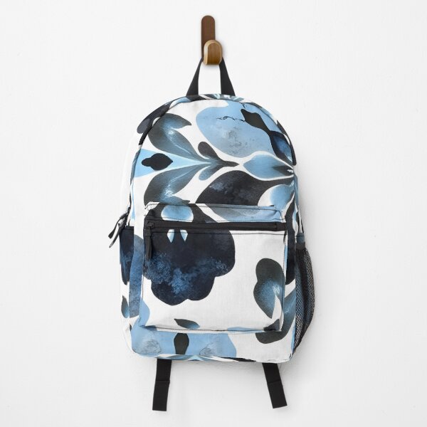 Item preview, Blue abd Black Floral  designed and sold by GraphicsClub.