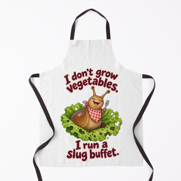Item preview, I Run a Slug Buffet - Funny Vegetable Gardening designed and sold by ManxCatAndy.
