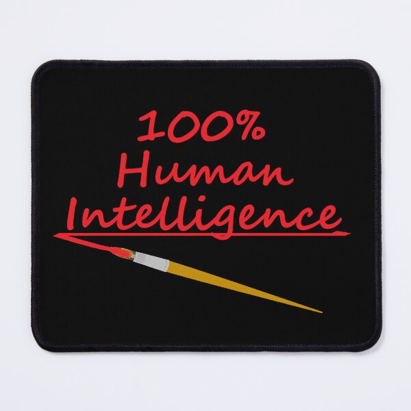 Item preview, 100% Human Intelligence - Crimson Red Edition designed and sold by ArtisticJump.