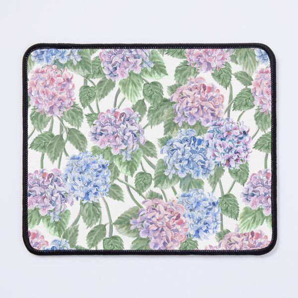 Item preview, Watercolor Hydrangeas in Blue, Pink and Lavender designed and sold by Sveta Aho.