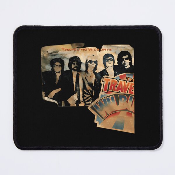 Item preview, Traveling Wilburys Vintage Rock Band Poster designed and sold by Ginoanford.