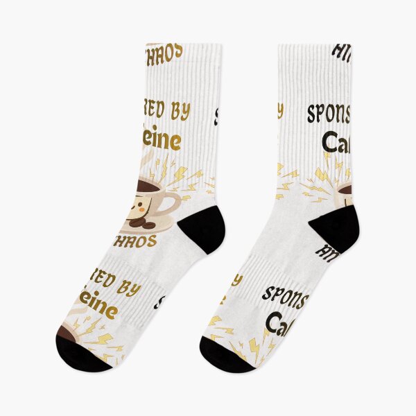 Item preview, Sponsored By Caffeine And Chaos Funny Coffee designed and sold by alizaussi.