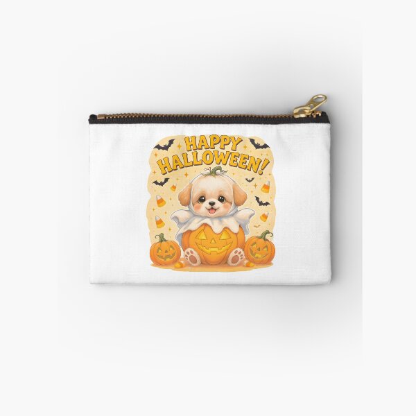 Item preview, Cute Maltipoo Ghost Pumpkin Halloween designed and sold by Kedspicedesign.
