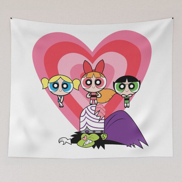 Item preview, Vintage PowerPuff Girls saving the day designed and sold by FredyCarls.