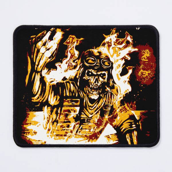 Item preview,  Grunge Burn Skull designed and sold by L0STFILES.