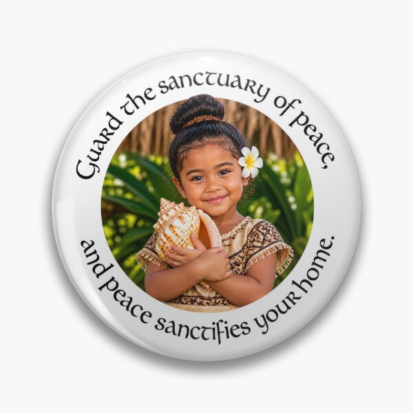 Item preview,  Polynesian Sanctuary Proverb - Guard the sanctuary of peace | Pacific Art designed and sold by ShakaLife.org.