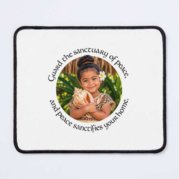Item preview, Polynesian Sanctuary Proverb - Guard the sanctuary of peace | Pacific Art designed and sold by ShakaLife.org.
