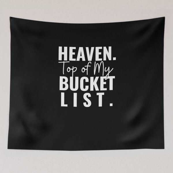Item preview, Heaven Top of My Bucket List Shirt, Christian Faith Tee, Religious Gift designed and sold by faridman.