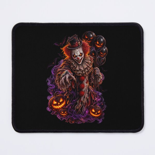 Item preview, Haunted Halloween Clown – Creepy Carnival Horror designed and sold by aliyehc.