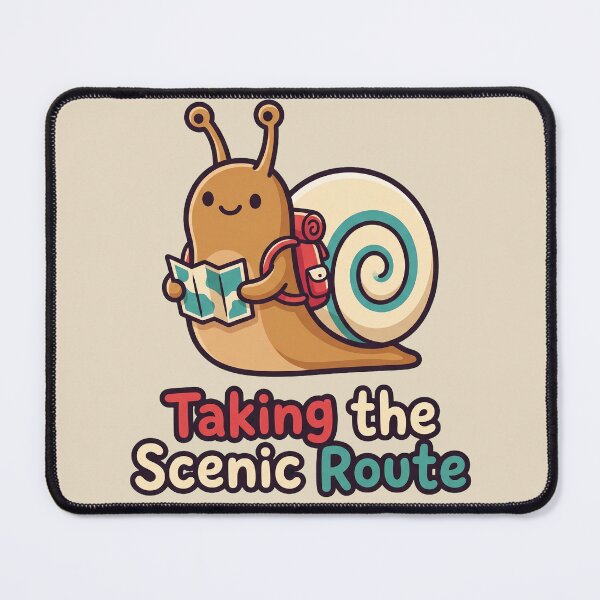 Item preview, Taking the Scenic Route Snail designed and sold by Rariks.