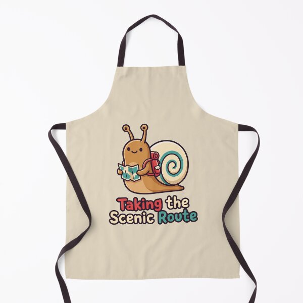Item preview, Taking the Scenic Route Snail designed and sold by Rariks.