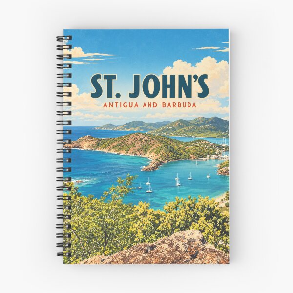 Item preview, St. John’s Vintage Caribbean City Art designed and sold by MichaeIRellov.