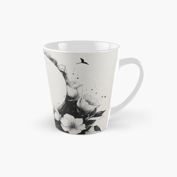 Item preview, Floral Reverie – Minimalist Line Art Print designed and sold by DarkinkArtPrint.