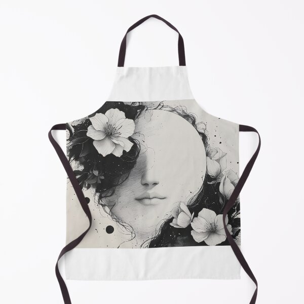 Item preview, Floral Reverie – Minimalist Line Art Print designed and sold by DarkinkArtPrint.