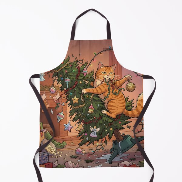 Item preview, Feline Christmas Chaos designed and sold by Sybille-Yates.