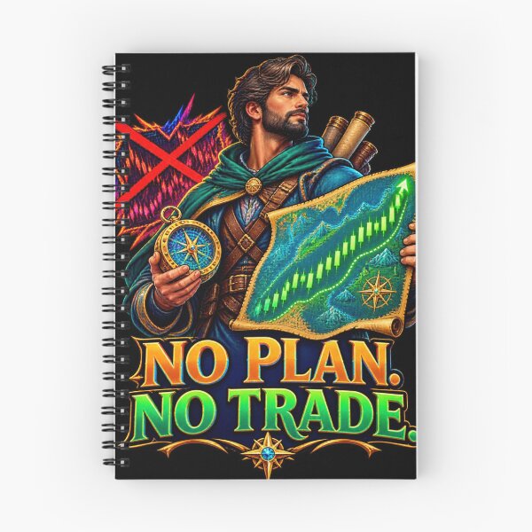 Item preview, No Plan No Trade Trader Humor designed and sold by AuricFlow.