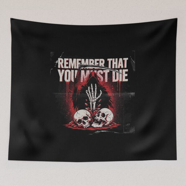 Item preview, Memento Mori - Remember That You Must Die - Grim Reaper designed and sold by Enea Kelo.