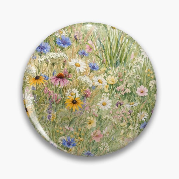 Item preview, Wild Bloom Wildflower Meadow Pattern designed and sold by roaaroaa.