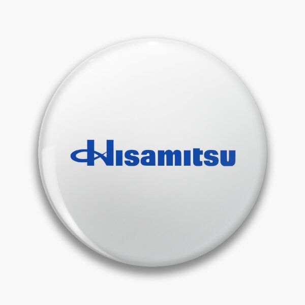 Item preview, Hisamitsu Logo Blue Wordmark Japanese Pharmaceutical Company Brand Emblem designed and sold by Sabine  L Blau.