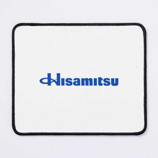 Item preview, Hisamitsu Logo Blue Wordmark Japanese Pharmaceutical Company Brand Emblem designed and sold by Sabine L Blau.