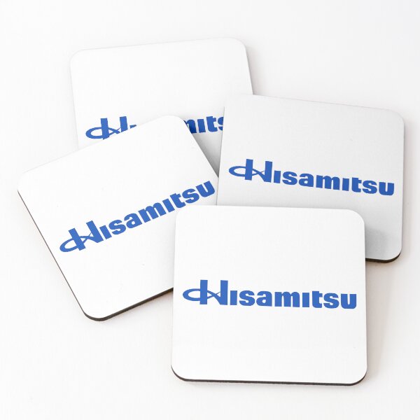 Item preview, Hisamitsu Logo Blue Wordmark Japanese Pharmaceutical Company Brand Emblem designed and sold by Sabine  L Blau.