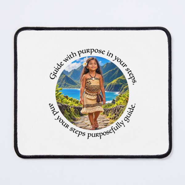 Item preview, Polynesian Leadership Proverb - Guide with purpose in your steps | Pacific Art designed and sold by ShakaLife.org.
