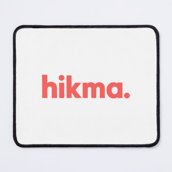 Item preview, Hikma Logo Coral Red Lowercase Wordmark Pharmaceutical Company Brand designed and sold by Sabine L Blau.