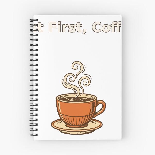 Item preview, but-first-coffee-funny-retro designed and sold by samimouhdi.
