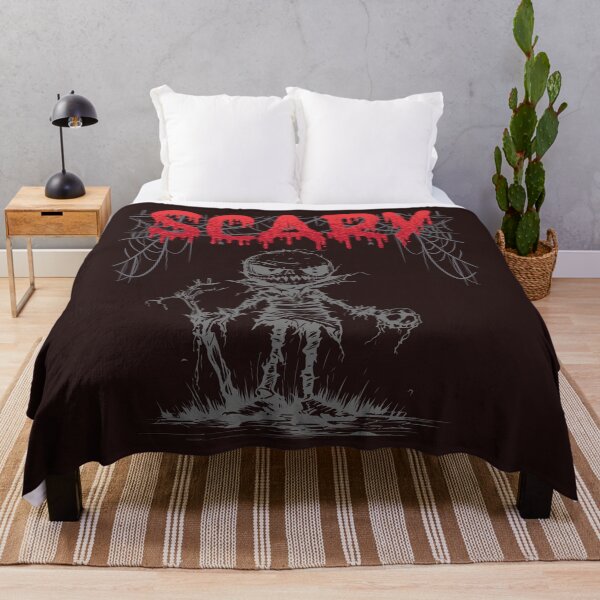 Item preview, Creepy scarecrow scary Halloween gothic design designed and sold by bozet.
